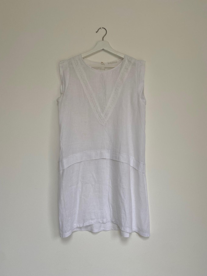 White Lace Dress Size S from Beaumont Organic