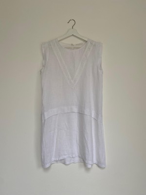 White Lace Dress Size S from Beaumont Organic
