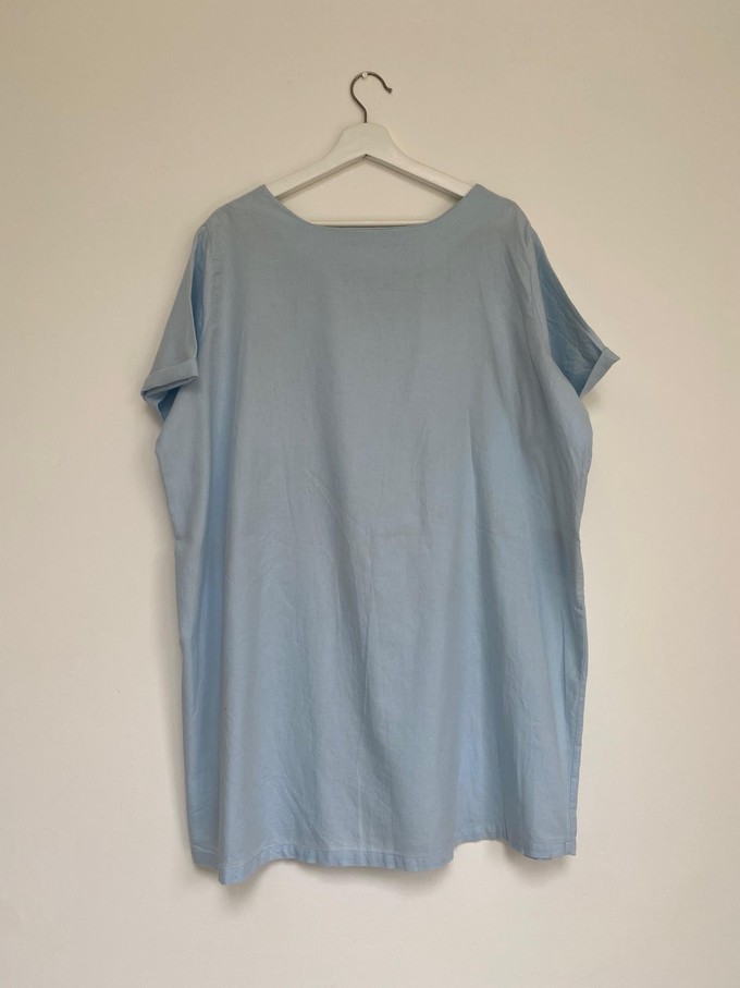 Blue Linen Tunic Size S from Beaumont Organic