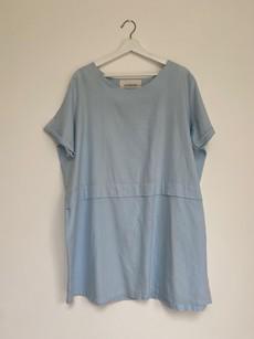Blue Linen Tunic Size S via Beaumont Organic