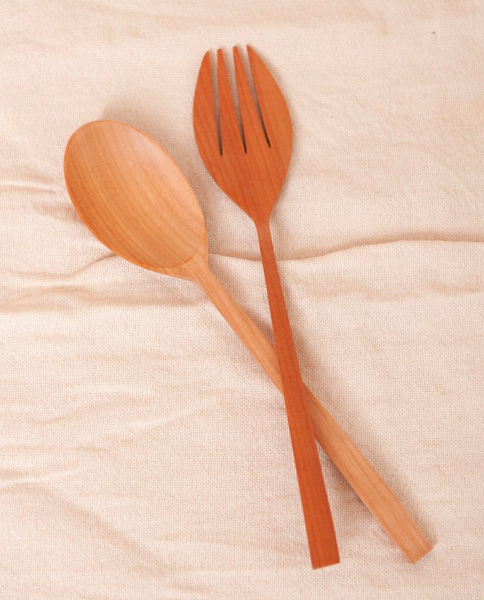 ANISA Adult Fork And Spoon from Beaumont Organic