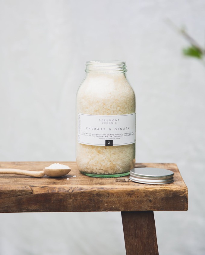 Bath Salts 600gms from Beaumont Organic