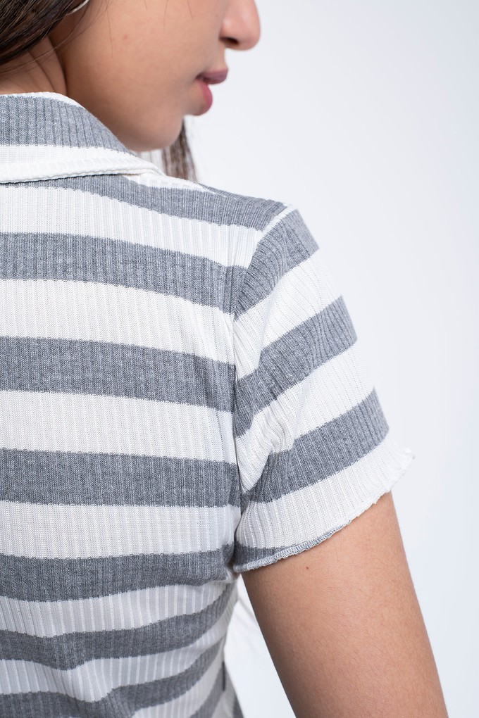 Crop Polo Tee from Bee & Alpaca