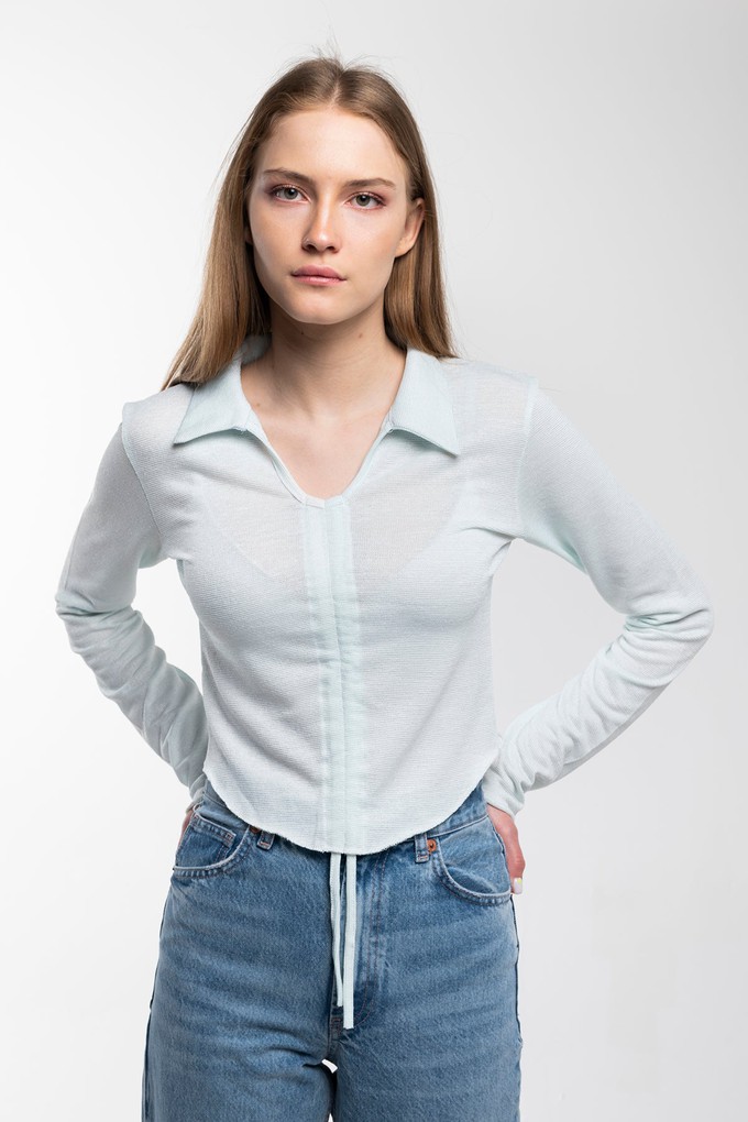 Adjustable Crop Top Blouse from Bee & Alpaca