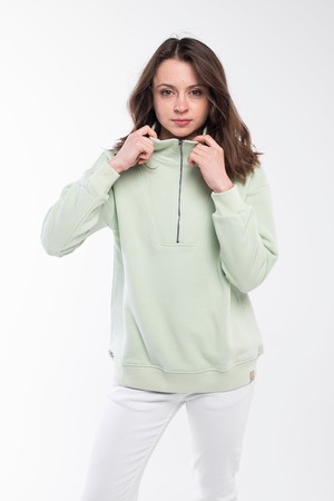 Zipped Neck Sweatshirt from Bee & Alpaca