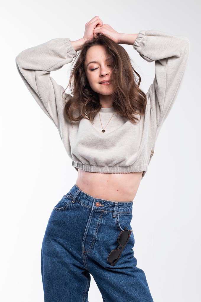 Fresh Crop Top Sweatshirt from Bee & Alpaca