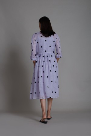 Belinda Dress Lavender from Bhoomi