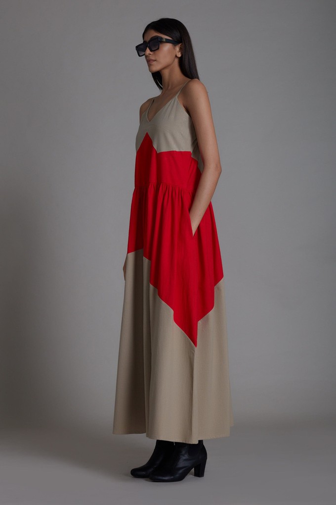Lillet Dress Beige from Bhoomi