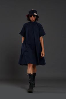 Sutton Dress Blue via Bhoomi