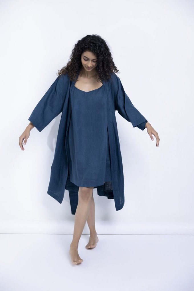 Indigo Slip Dress from Bhoomi
