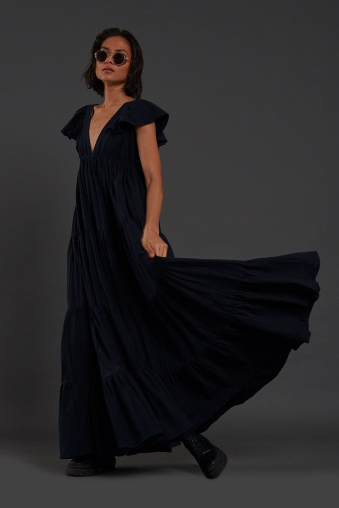 Monette Dress Blue from Bhoomi