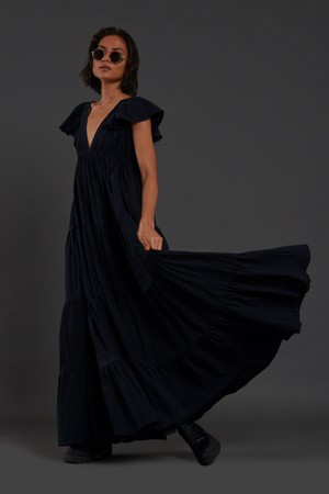Monette Dress Blue from Bhoomi