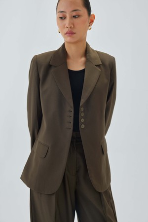 Cynthia Blazer Olive from Bhoomi