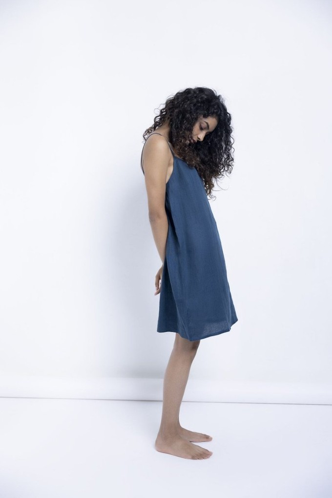 Indigo Slip Dress from Bhoomi