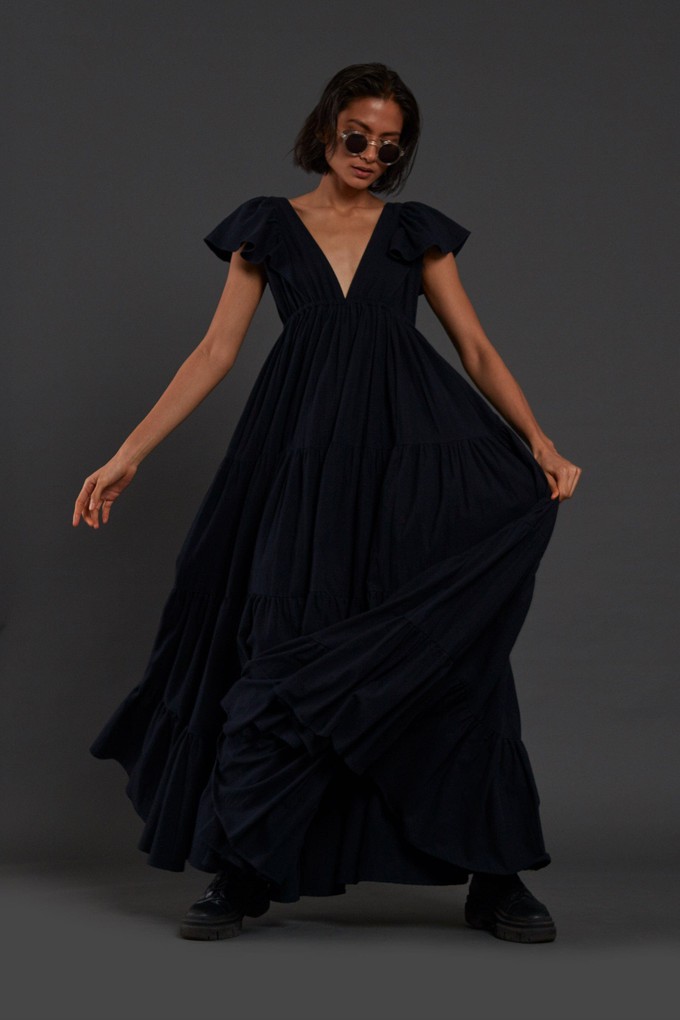 Monette Dress Blue from Bhoomi