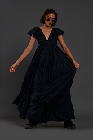 Monette Dress Blue from Bhoomi