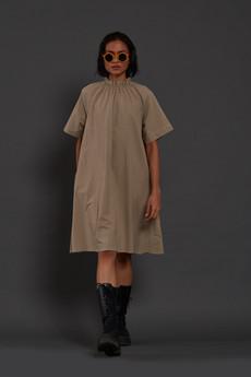 Sutton Dress Beige via Bhoomi