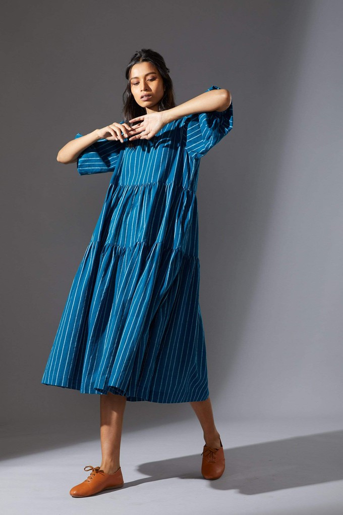 Sina Dress Blue from Bhoomi