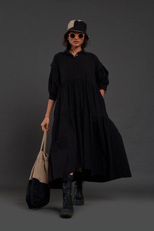 Matera Dress Black from Bhoomi