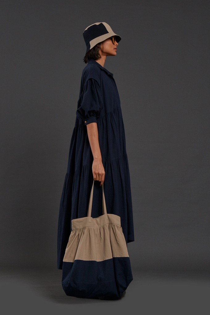 Matera Dress Blue from Bhoomi