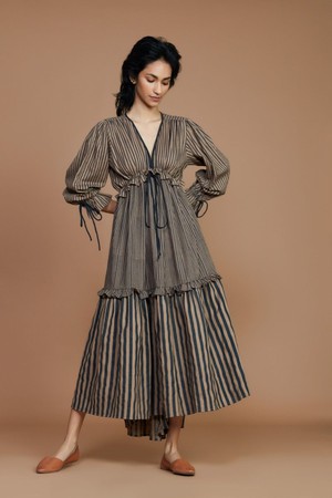 Claire Dress Brown from Bhoomi