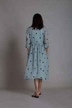 Belinda Dress Blue from Bhoomi