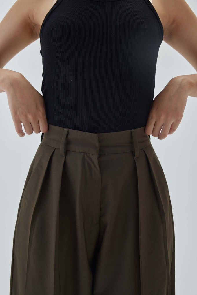 Elio Pants Olive from Bhoomi