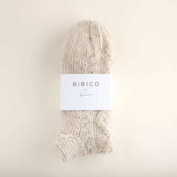 Classic Wool Knitted Socks from BIBICO
