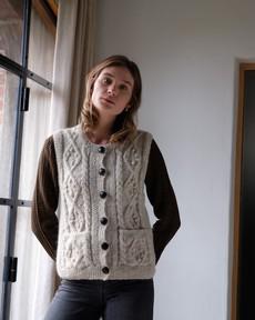 Eire Aran Waistcoat via BIBICO