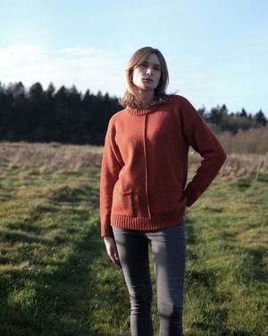 Aime Relaxed Wool Jumper from BIBICO