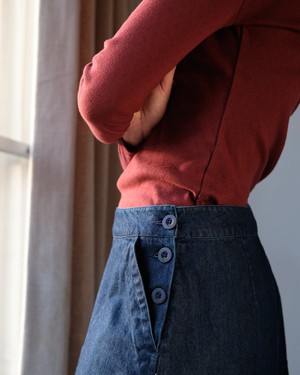 Selma Midi Skirt from BIBICO