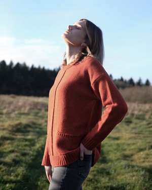 Aime Relaxed Wool Jumper from BIBICO