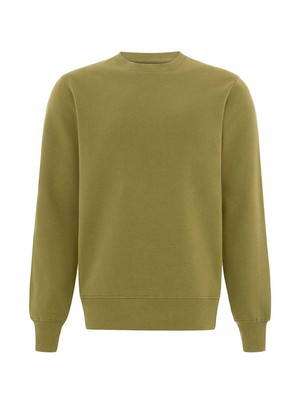 The OG Mens Sweatshirt, Organic Cotton, in Khaki Green from blondegonerogue