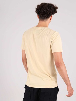 Roller Coaster Mens Tee, Organic Cotton, in Beige from blondegonerogue