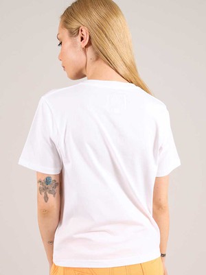 Roller Coaster Tee, Organic Cotton, in White from blondegonerogue