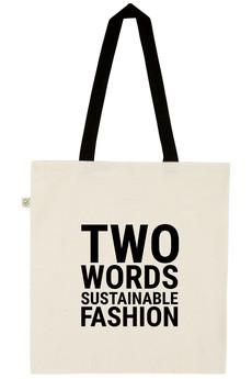 Two Words Tote via Bond Morgan