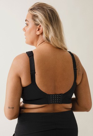 Firm wireless nursing bra 34C - 44F - Black from Boob Design