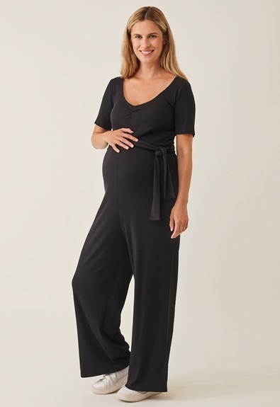 Ribbed maternity jumpsuit from Boob Design