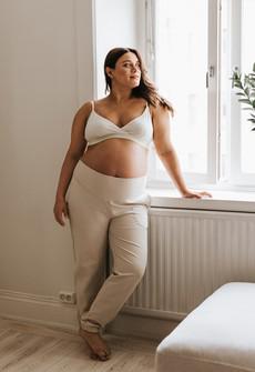 Maternity sweatpants via Boob Design
