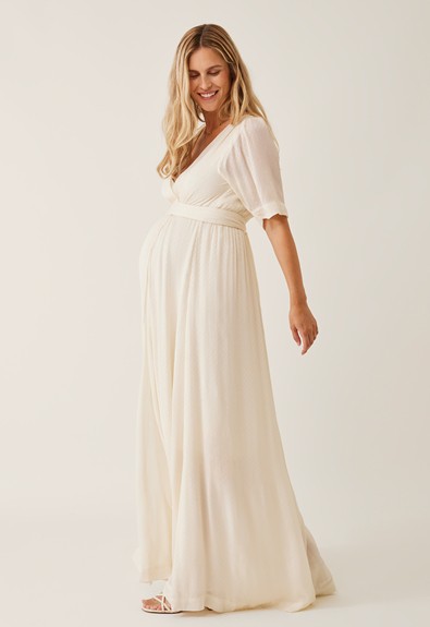 Maternity wedding dress from Boob Design