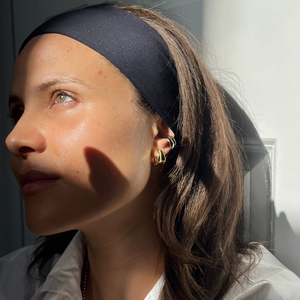 THE AVA HOOP  - 18k gold vermeil from Bound Studios