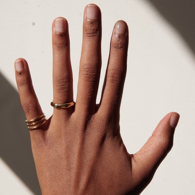 THE JADA RING - solid gold from Bound Studios