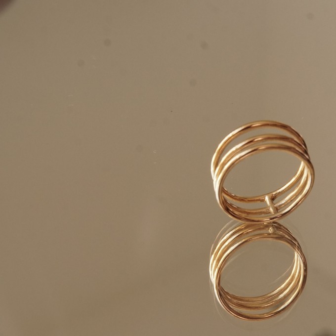 THE JADA RING - solid gold from Bound Studios