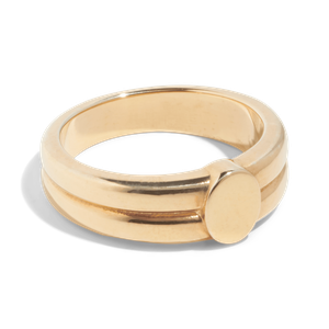 THE HARLOW RING - solid gold from Bound Studios