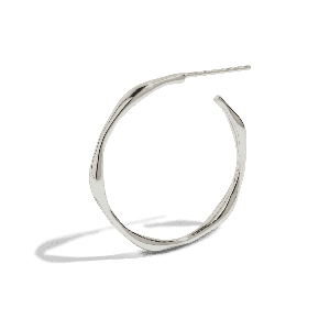 THE COCO HOOP - sterling silver from Bound Studios