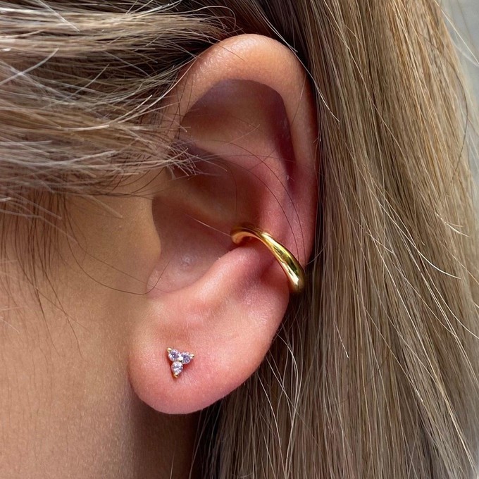 THE ONA CUFF - 18k gold vermeil from Bound Studios