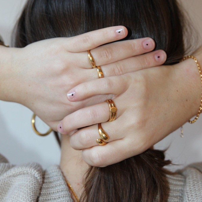 THE HARLOW RING - solid gold from Bound Studios