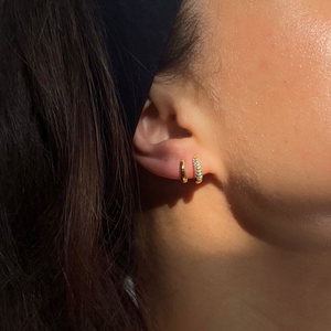 THE TREASURE HOOP SET SMALL - 18k gold vermeil from Bound Studios