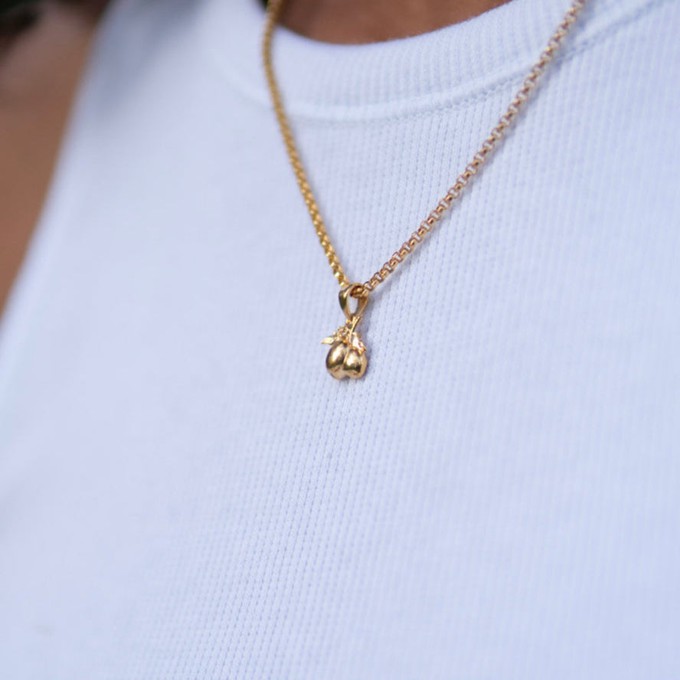 THE LEMON PENDANT - solid gold from Bound Studios