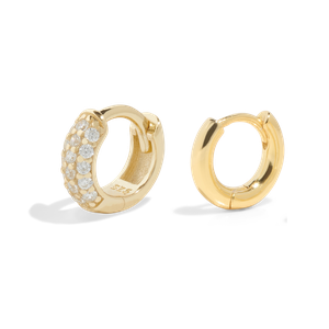 THE TREASURE HOOP SET SMALL - 18k gold vermeil from Bound Studios